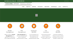 Desktop Screenshot of ciccone-mckay.com